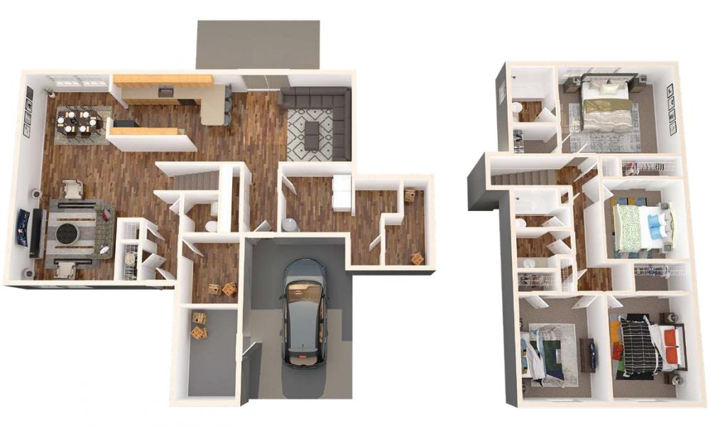 4 bedroom TH